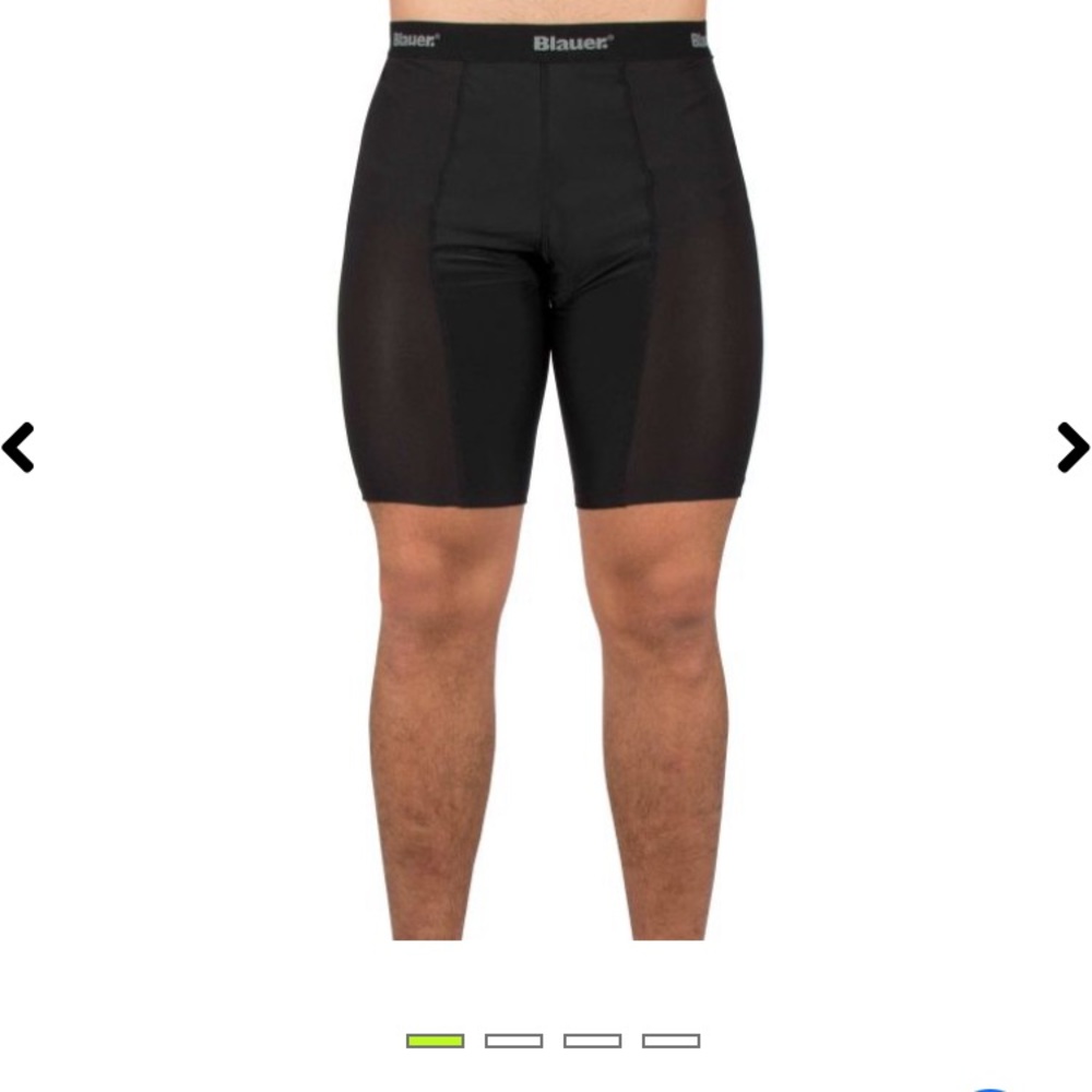 Mountain Bike Inserts Blauer Padded Biking Compression Shorts Small